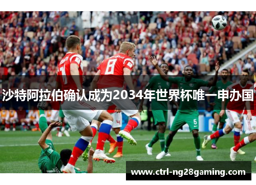 沙特阿拉伯确认成为2034年世界杯唯一申办国